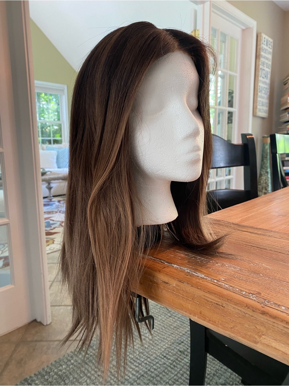 Gardeaux Deluxe Wig #6926- Lace Top- Lace Front, 100% Human Hair- Size M - Picture 2 of 12